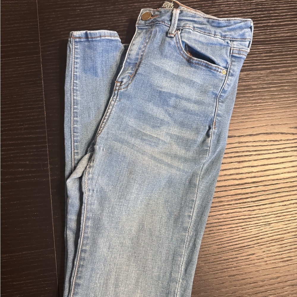 Simple Society Classic Blue Denim Jeans